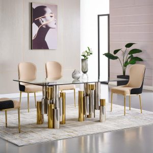 1490 NORAH Dining Set 7Pc