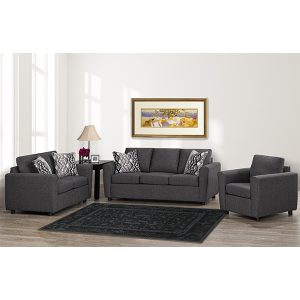 1636 Huttwill Iron Sofa Set