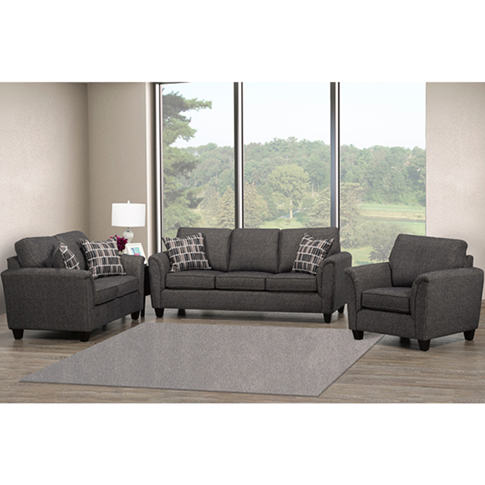 4328 Concan Grey / Charcoal Sofa Set