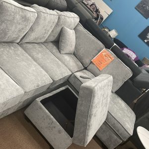 Midas Sectional Sofa With Free Ottoman