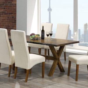 T3036/240 Dining Table Set With 6 Chairs