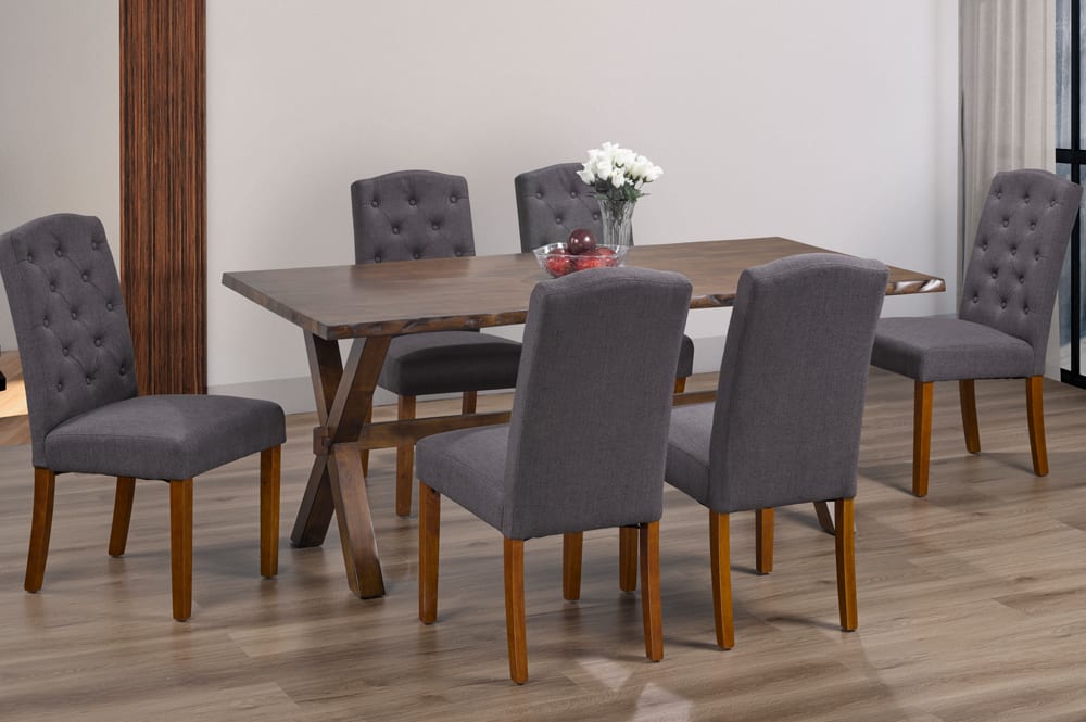 T3036/256 Dining Table Set With 6 Chairs - Image 3