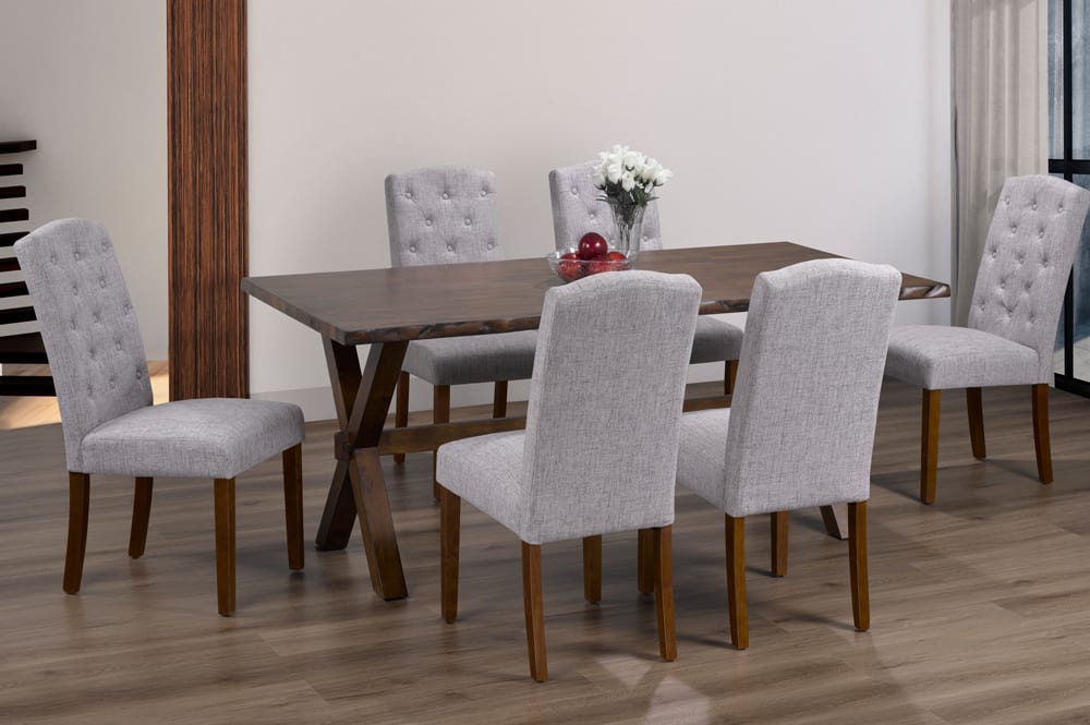 T3036/256 Dining Table Set With 6 Chairs - Image 2