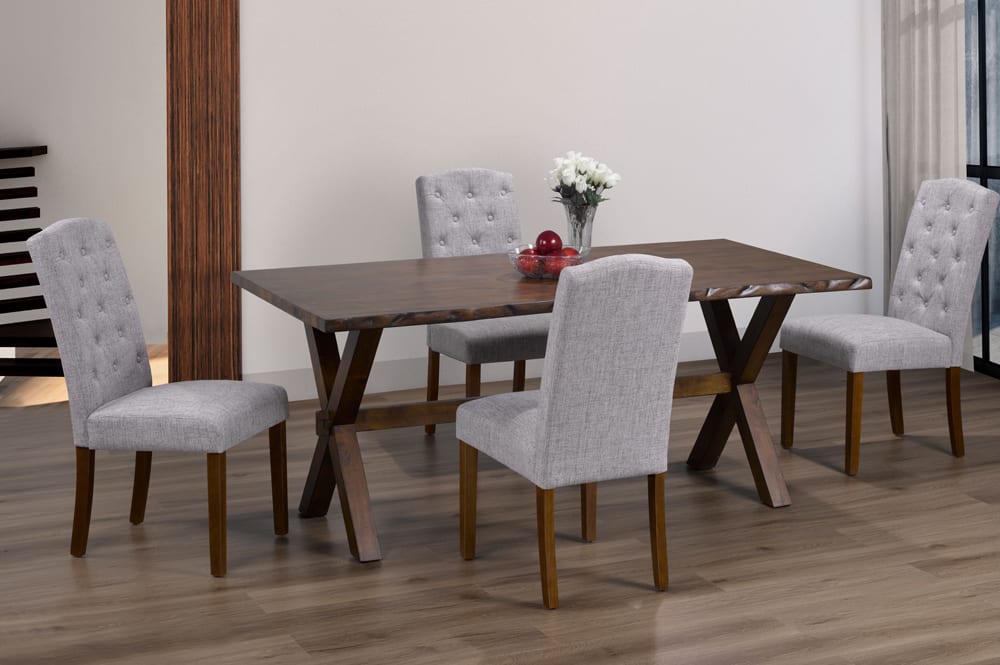 T3038/256 Dining Table Set With 4 Chairs - Image 3