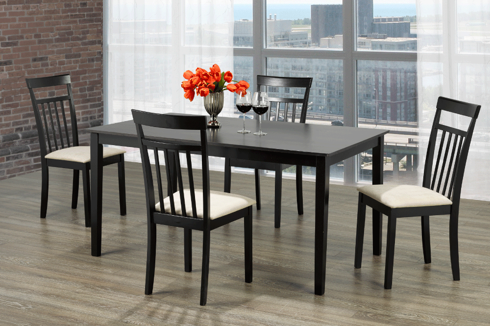 T3106 Dining Table Set With 4 Chairs