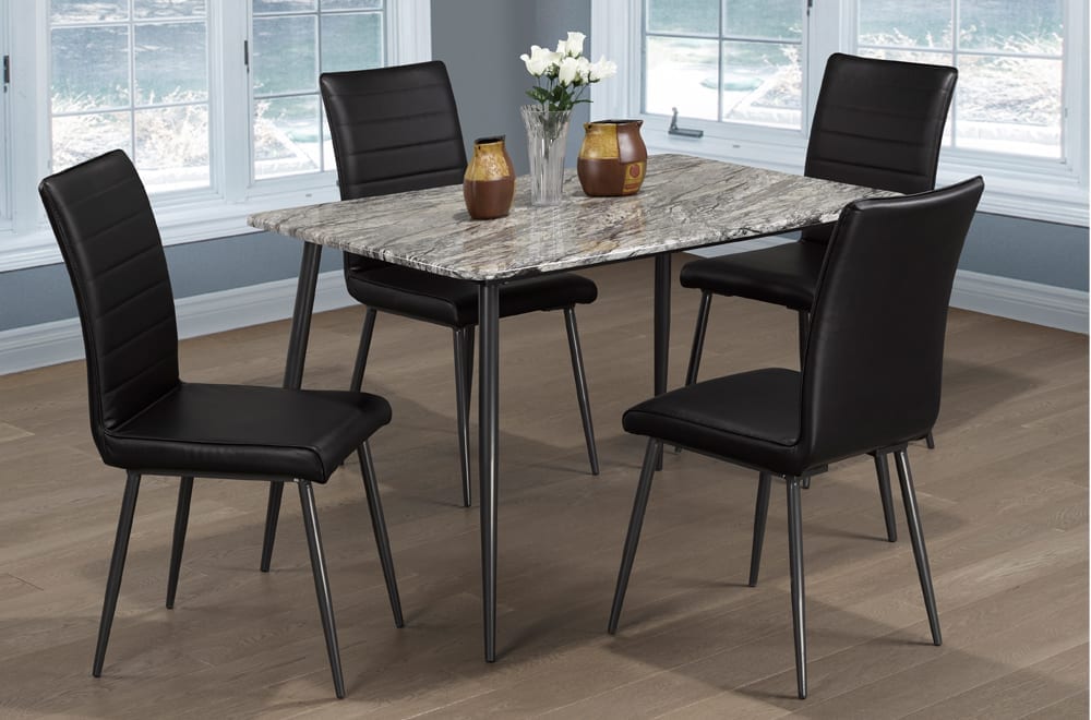 T3206 Dining Table Set With 4 Chairs